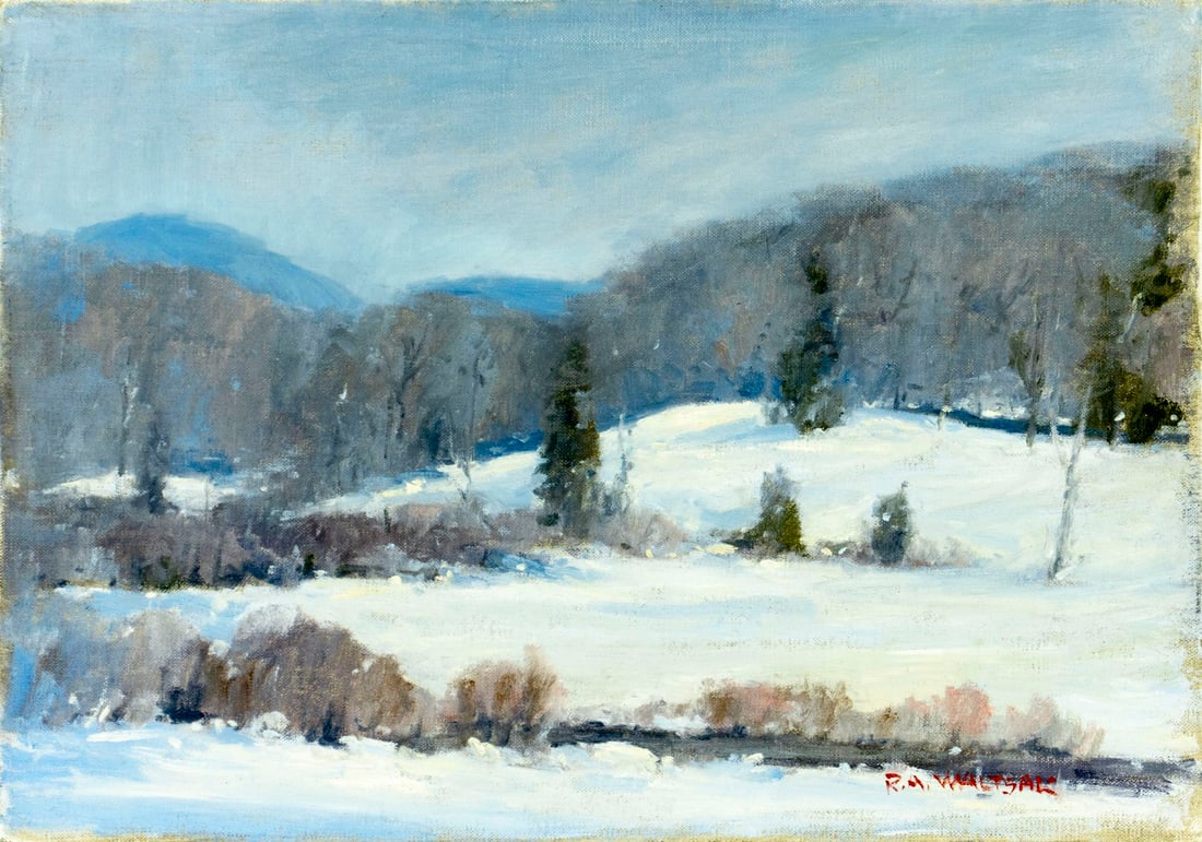 Robert Waltsak (NJ,b 1944) oil painting - 3