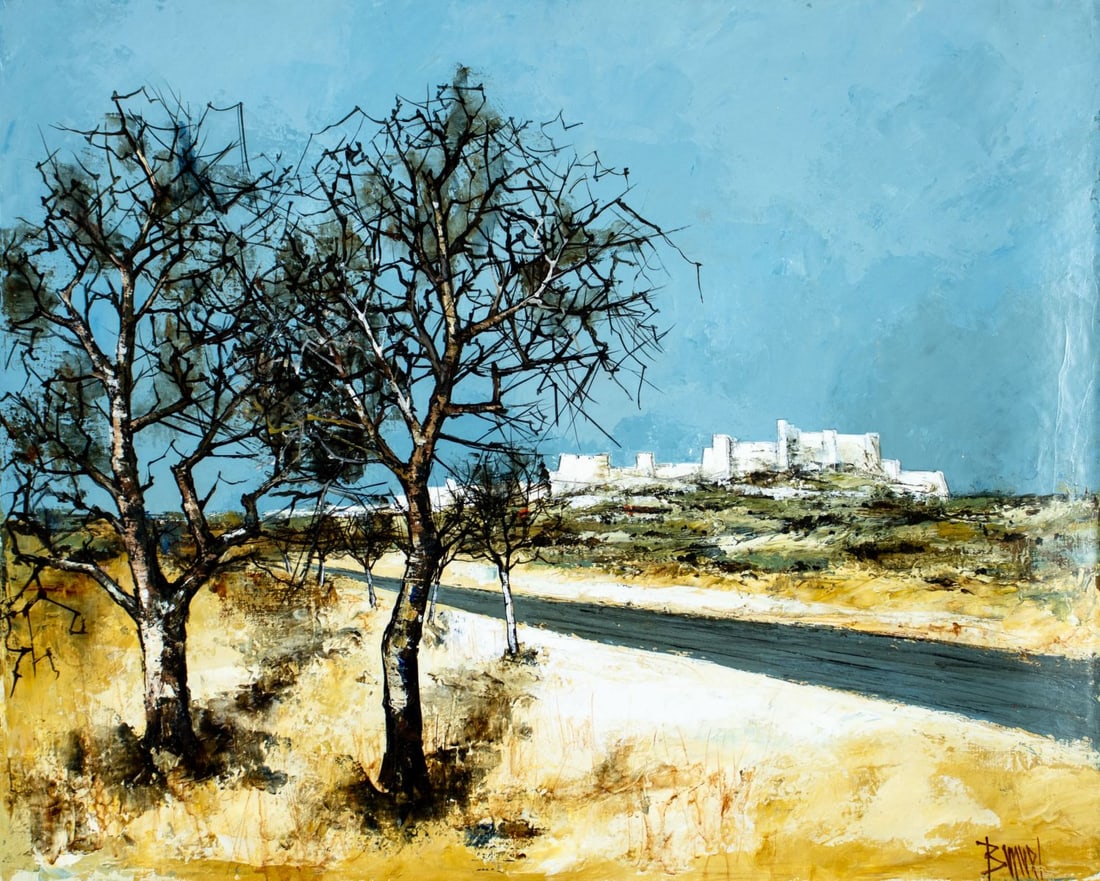 Manuel Monton Bunuel (Spain,1940-?) oil painting (1 of 13)