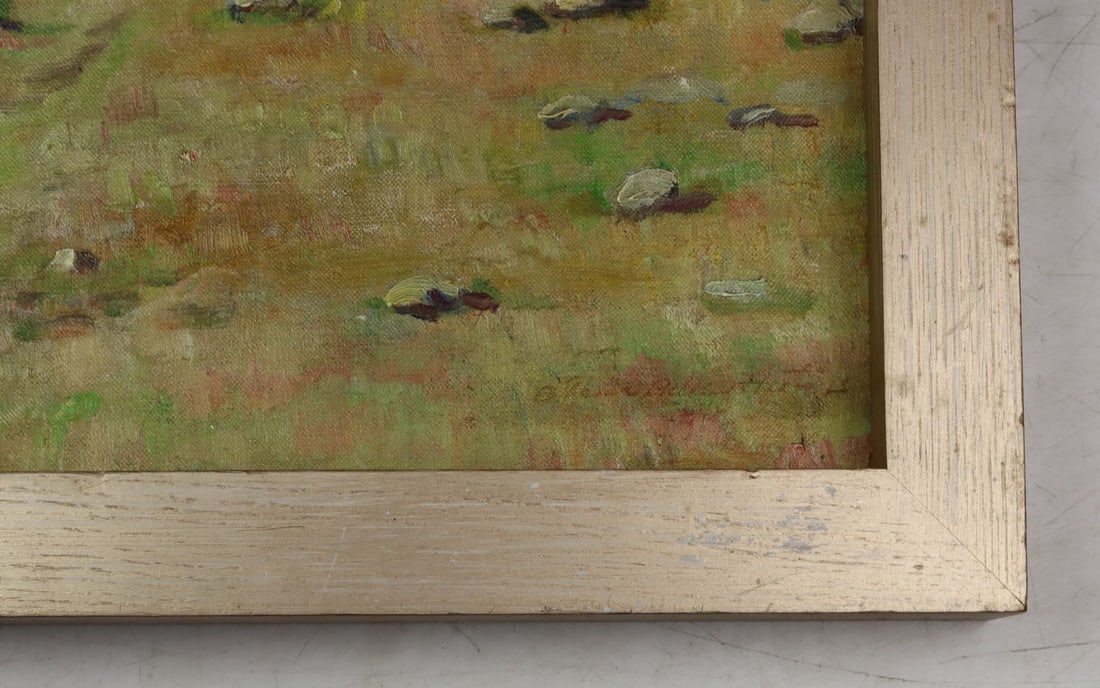 Athenia Belknap Hastings (NY,early 20C) oil painting antique - 10