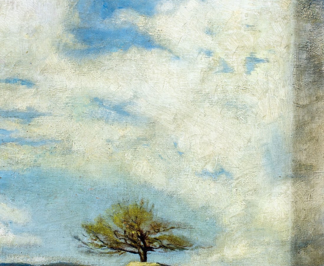 Athenia Belknap Hastings (NY,early 20C) oil painting antique - 8