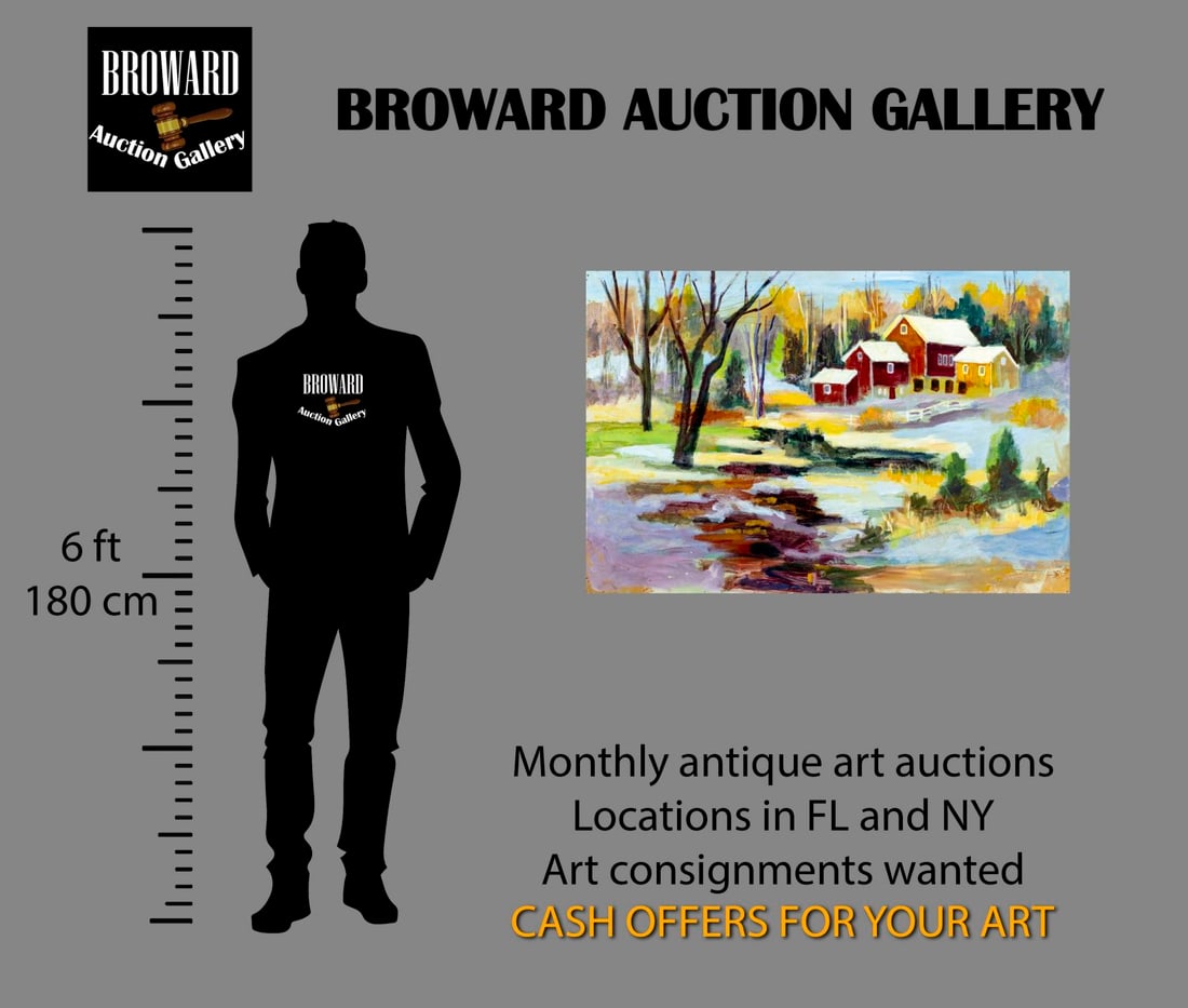 John Reilly (NY,NJ,1942-2021) oil painting - 2