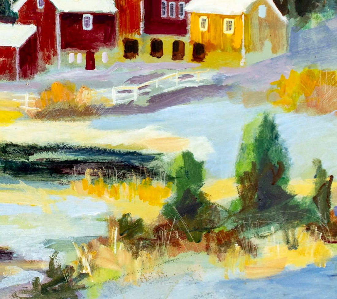 John Reilly (NY,NJ,1942-2021) oil painting - 7