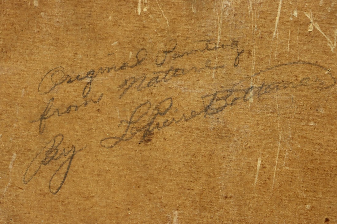 Lawrence Bottemer (US,early 20C) oil painting antique - 13