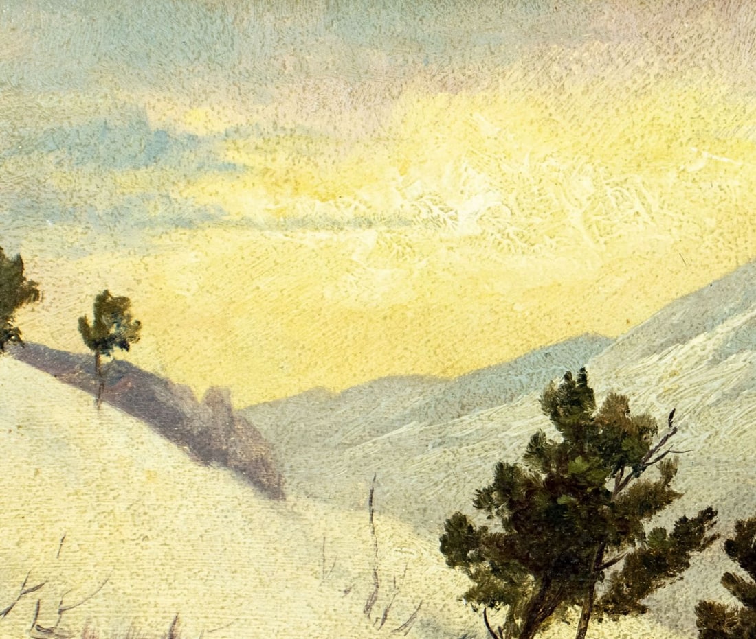 Lawrence Bottemer (US,early 20C) oil painting antique - 6