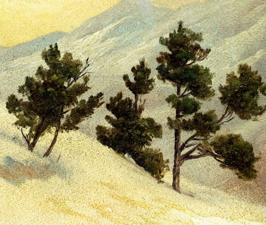 Lawrence Bottemer (US,early 20C) oil painting antique - 7