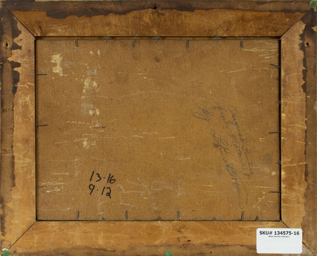 Lawrence Bottemer (US,early 20C) oil painting antique - 9