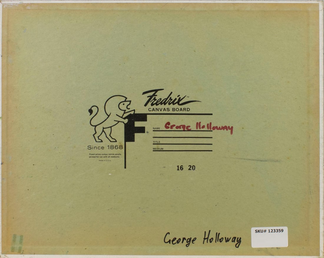 George Holloway (NJ,20C) oil painting - 8