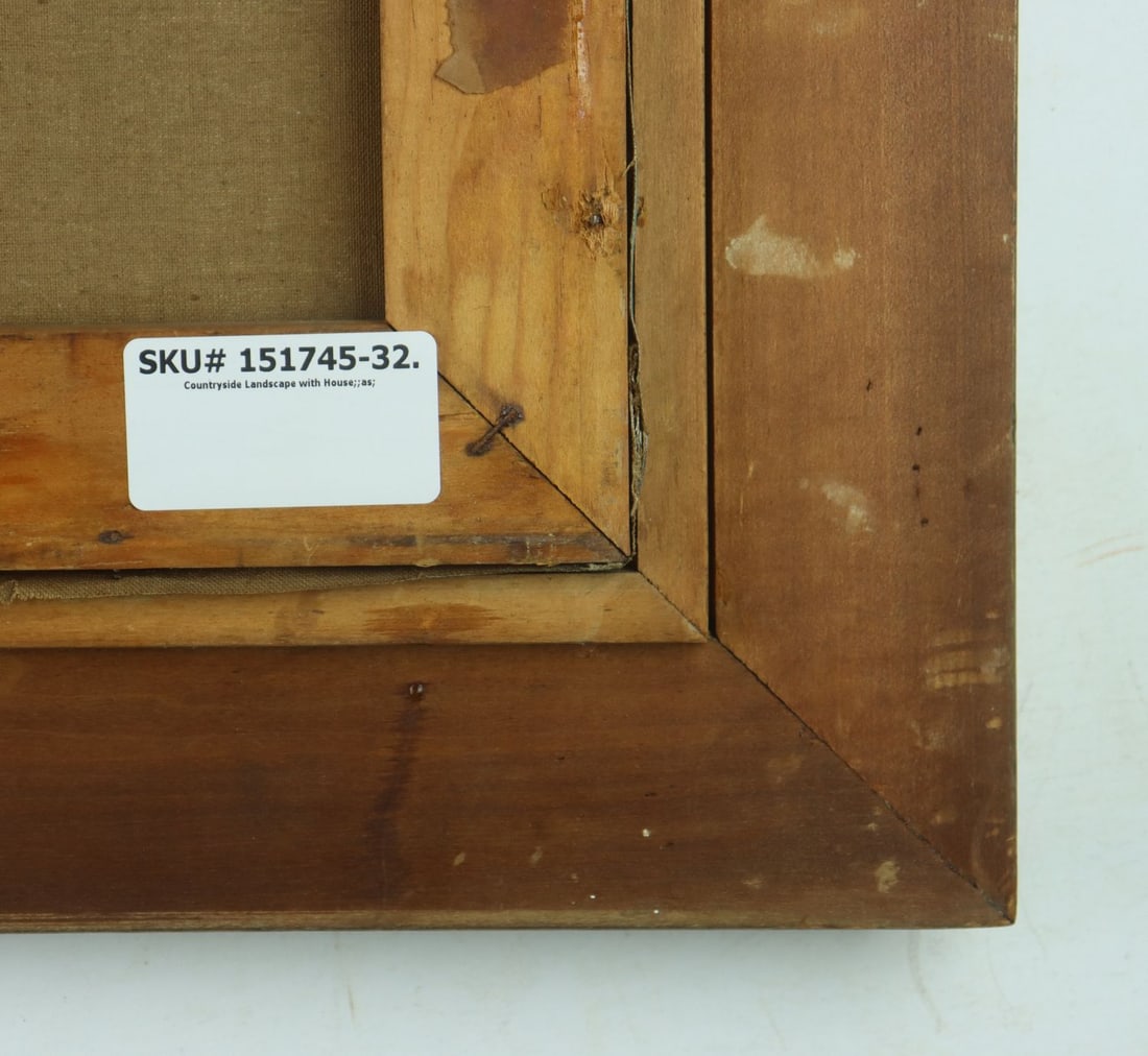 William Bradley (MA,NJ,1880-1945) oil painting antique - 11