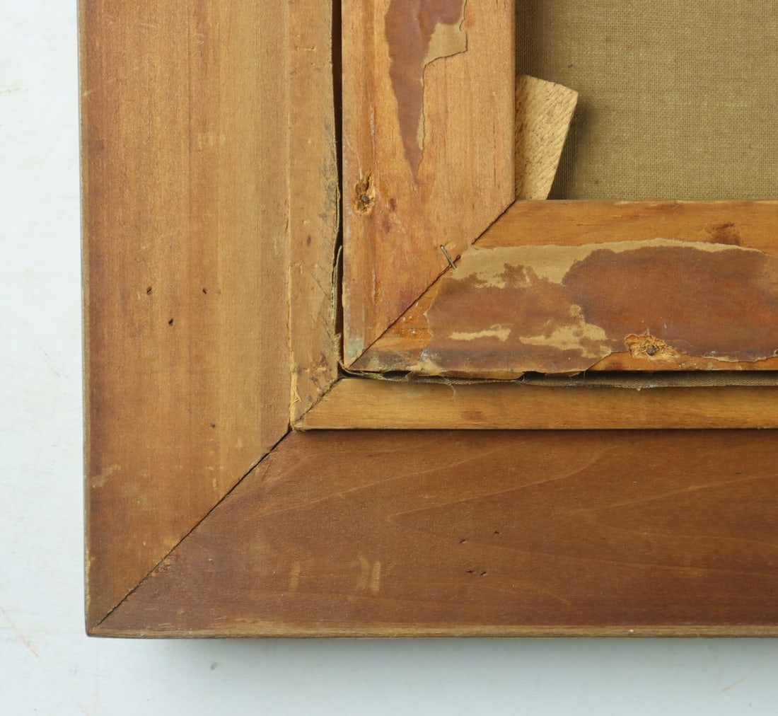 William Bradley (MA,NJ,1880-1945) oil painting antique - 12