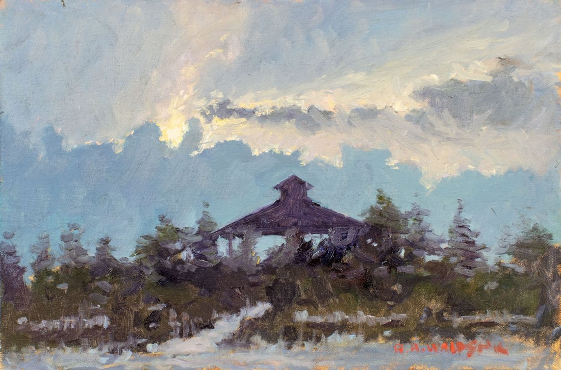 Robert Waltsak (NJ,b 1944) oil painting (1 of 12)