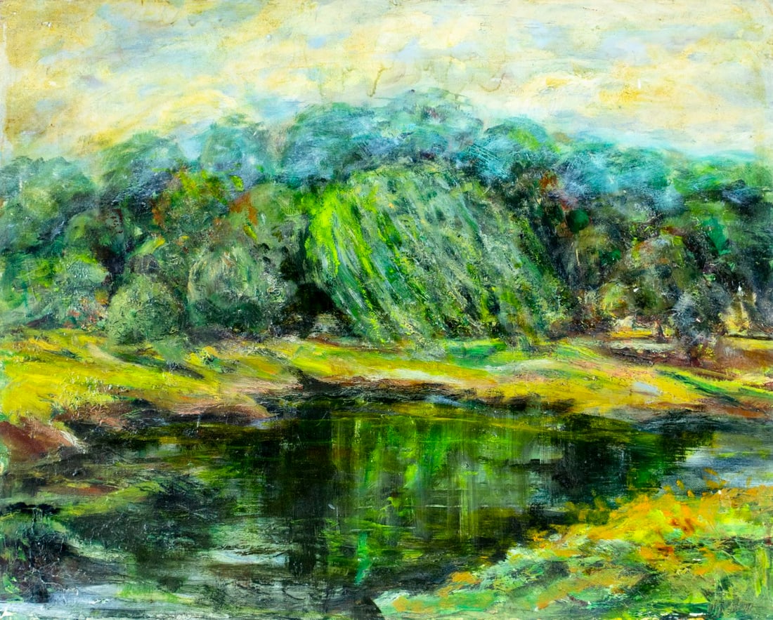 Minnie Karagozian (US,20C) oil painting (1 of 12)