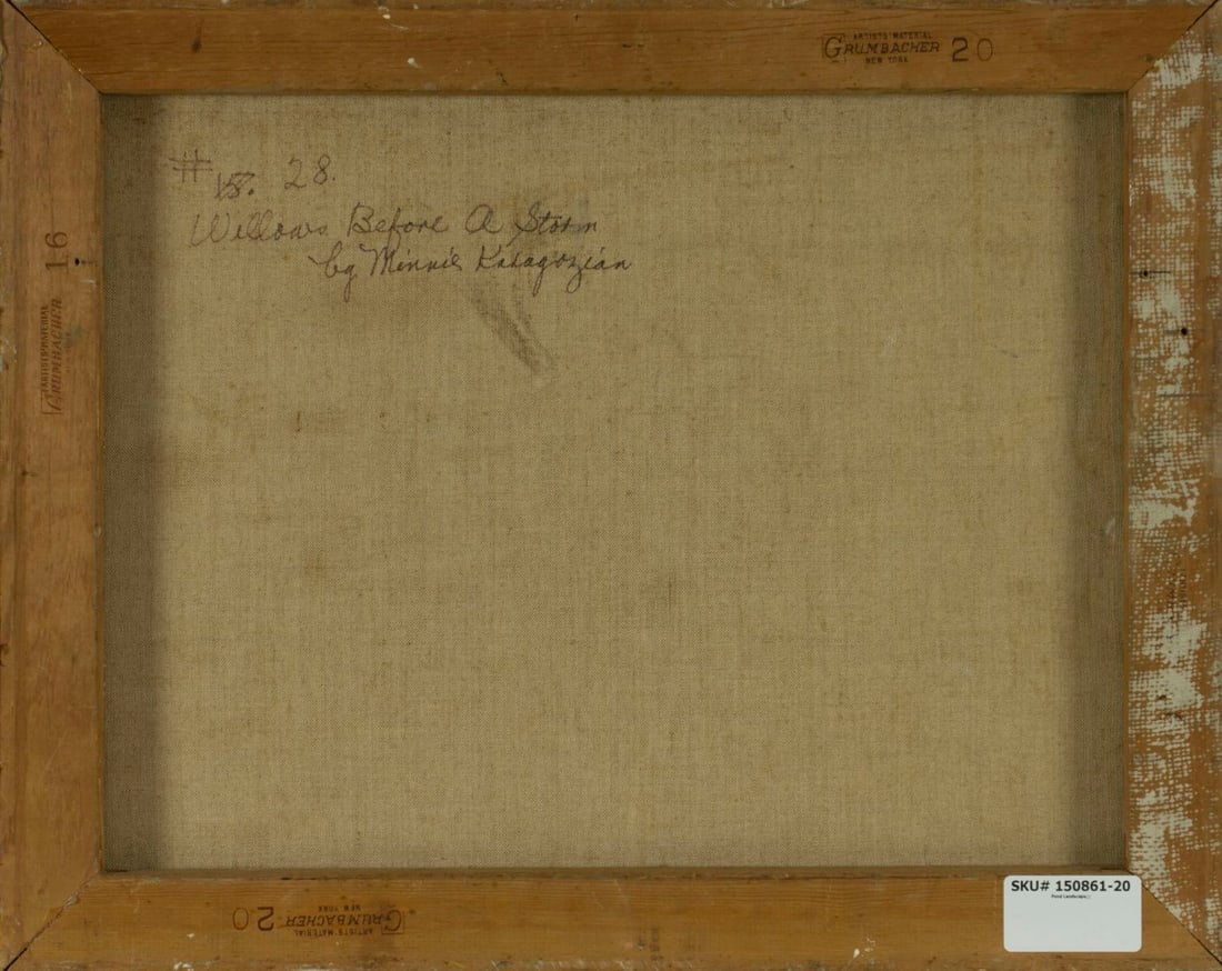 Minnie Karagozian (US,20C) oil painting - 8