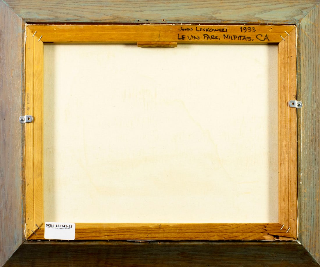 John Lackowski (CA,20C) oil painting - 10