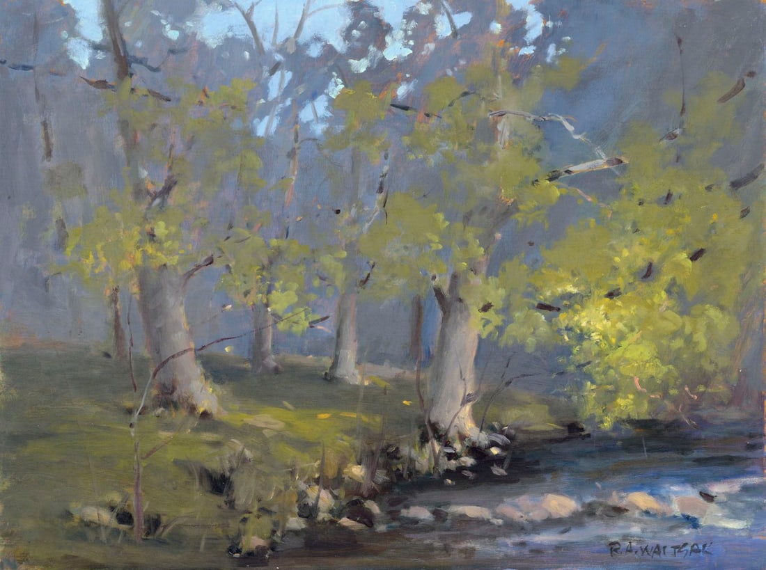 Robert Waltsak (NJ,b 1944) oil painting (1 of 12)