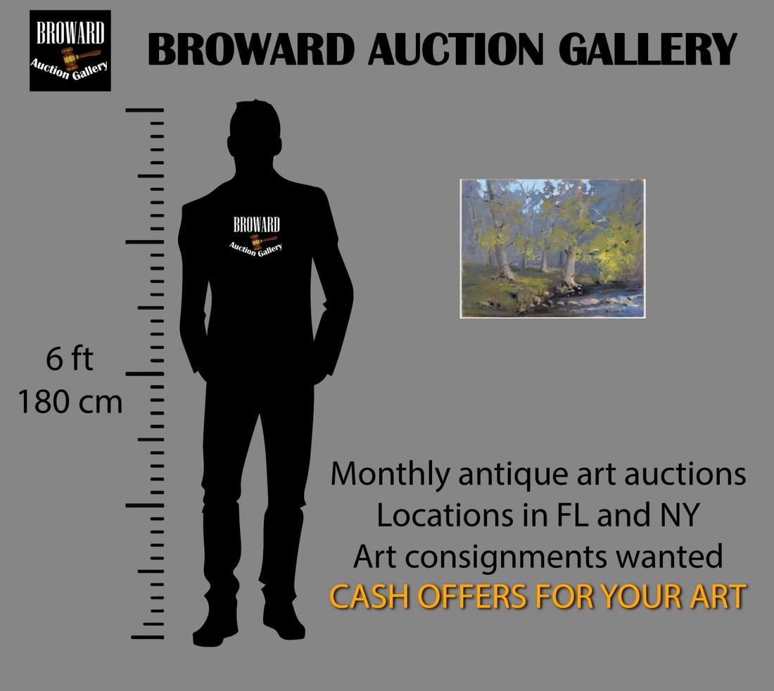 Robert Waltsak (NJ,b 1944) oil painting - 2