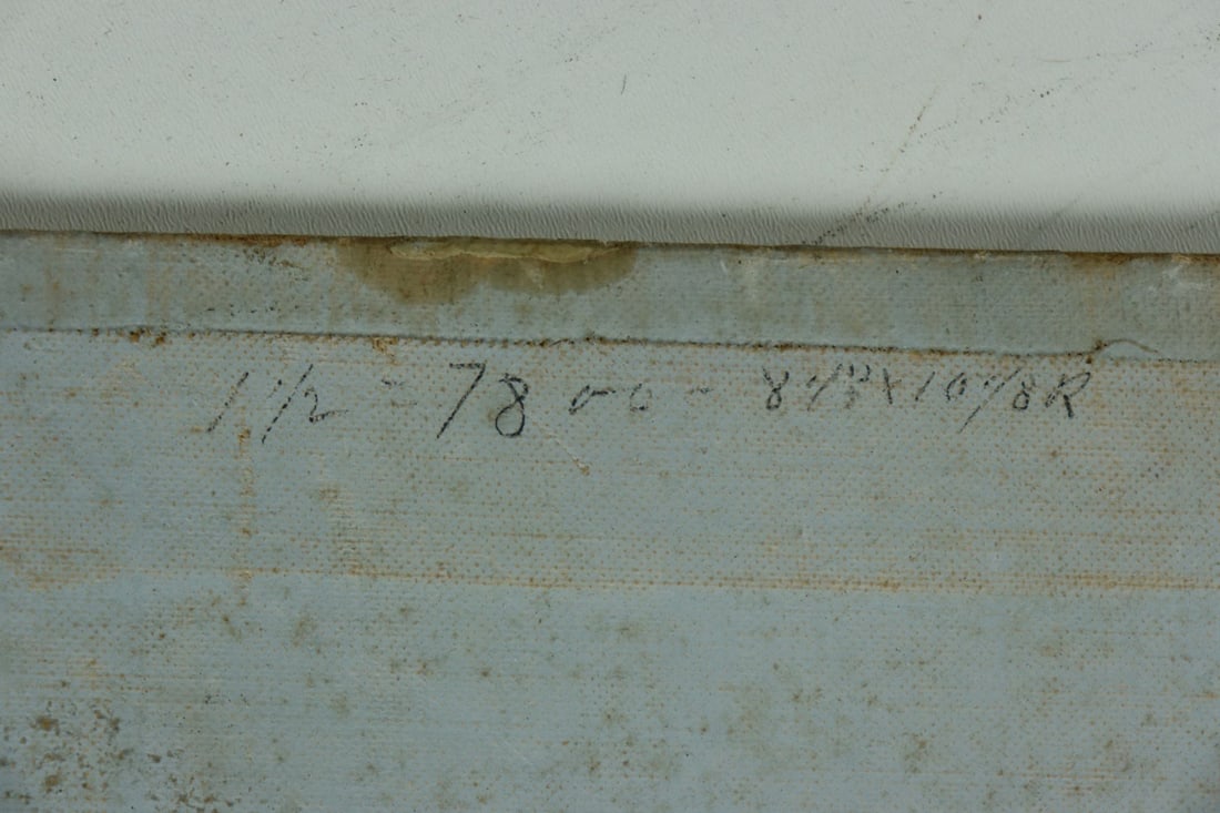 Vintage mid 20C American oil painting signed - 15