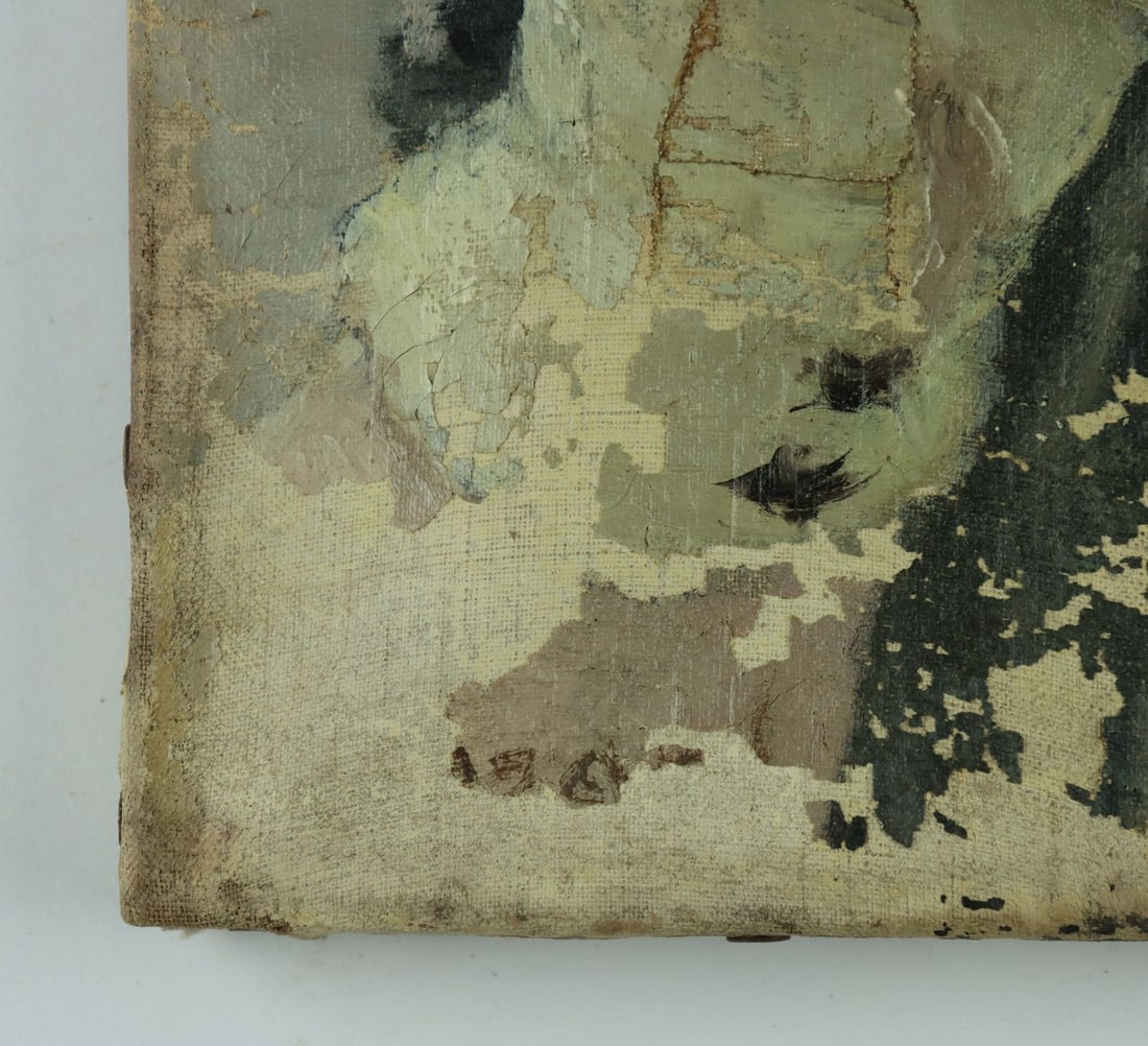 Dietz Edzard (German,French,1893-1963) oil painting antique - 10