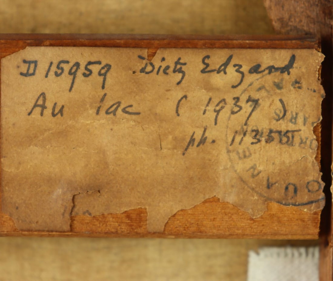 Dietz Edzard (German,French,1893-1963) oil painting antique - 13