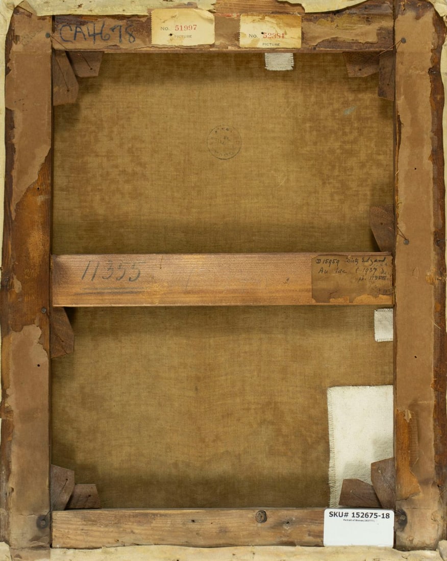 Dietz Edzard (German,French,1893-1963) oil painting antique - 9