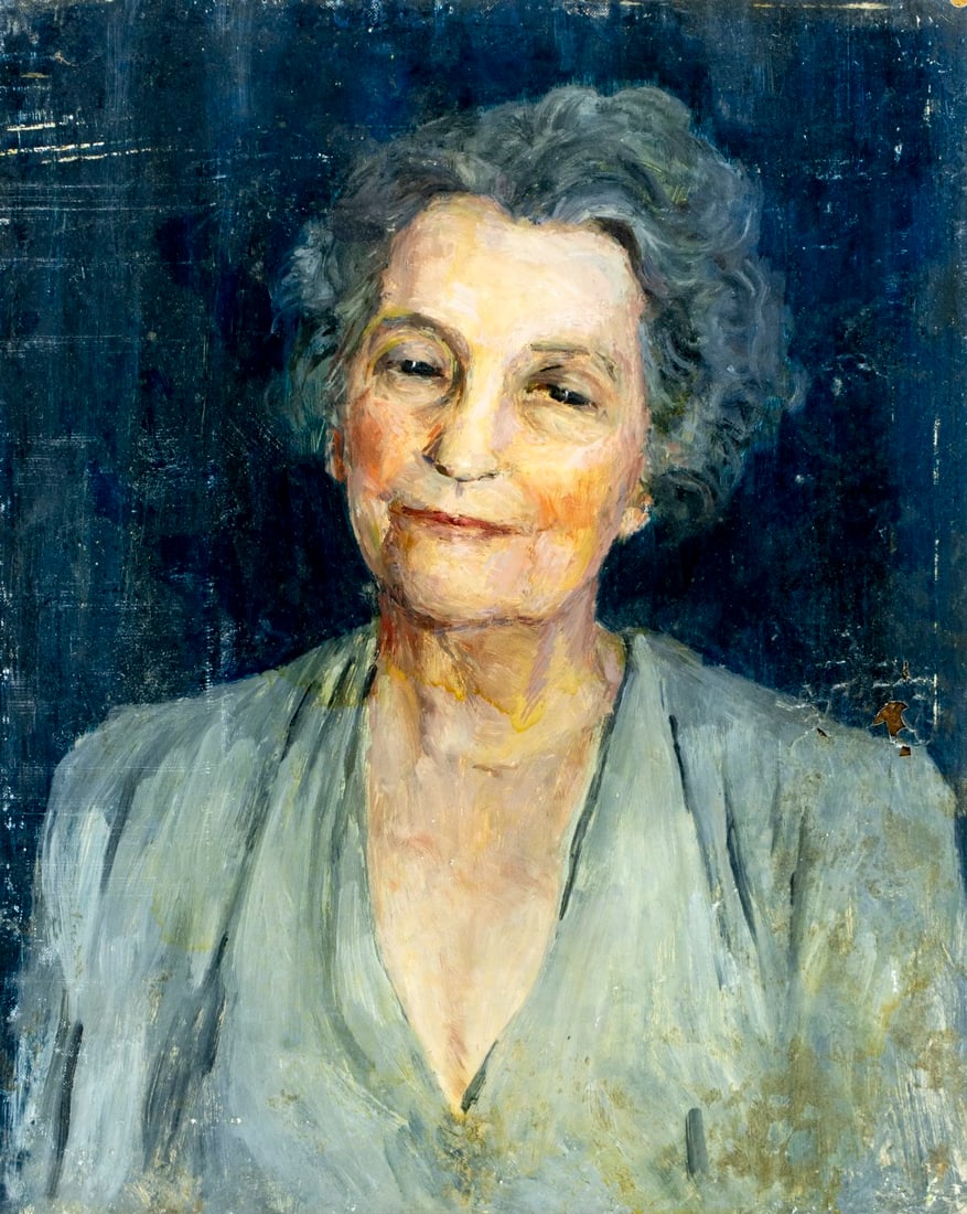 Helen DuMond (NY,CA,OR,1872-1968) oil painting (1 of 12)