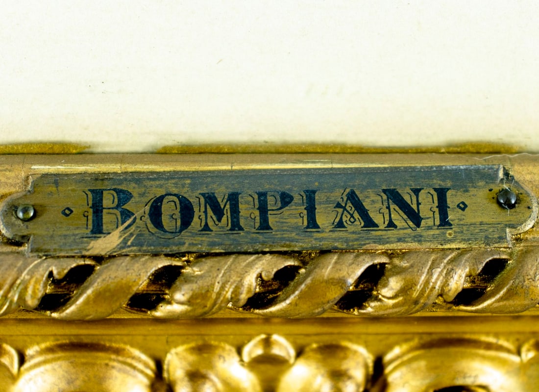 Clelia Bompiani Battaglia (Italy,1847-1927) watercolor painting - 10