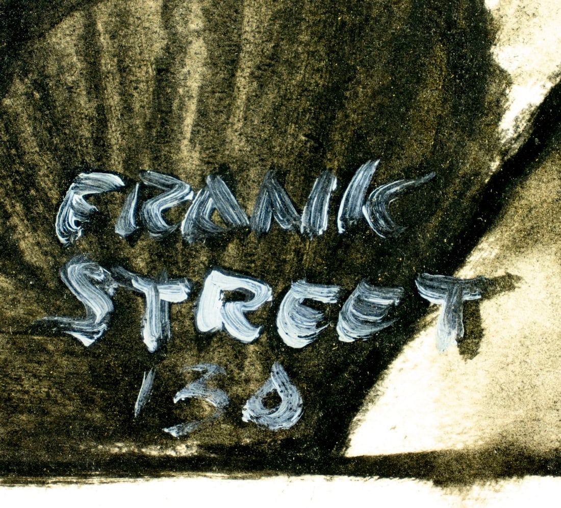 Clelia Bompiani Battaglia (Italy,1847-1927) watercolor painting antique - 13