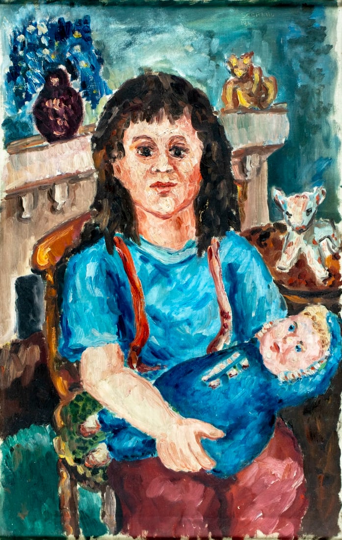 Soshana (US,mid 20C) oil painting (1 of 12)