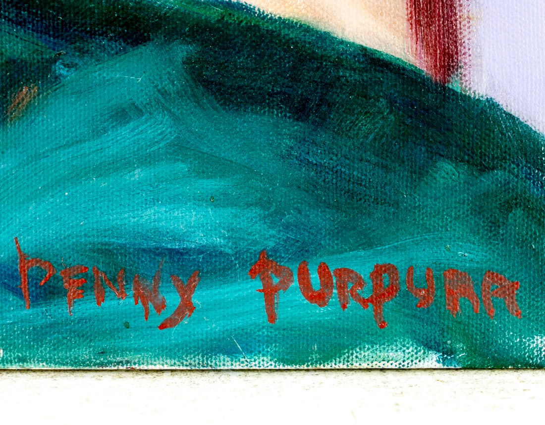 Penny Purpura (US,20C) oil painting - 4
