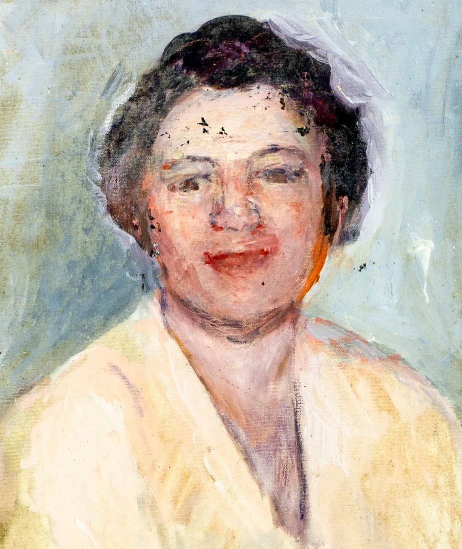 Helen DuMond (NY,CA,OR,1872-1968) oil painting - 4