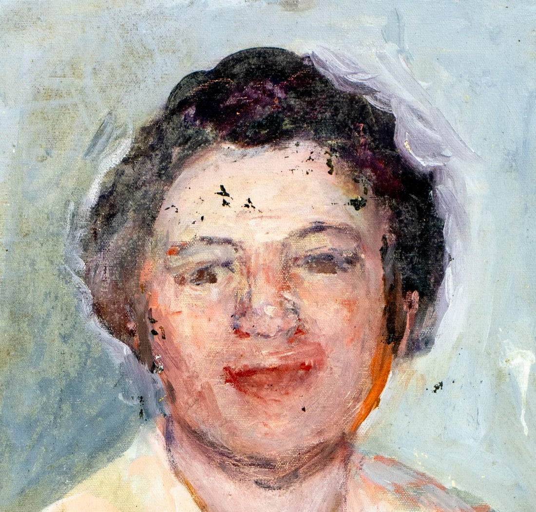 Helen DuMond (NY,CA,OR,1872-1968) oil painting - 6