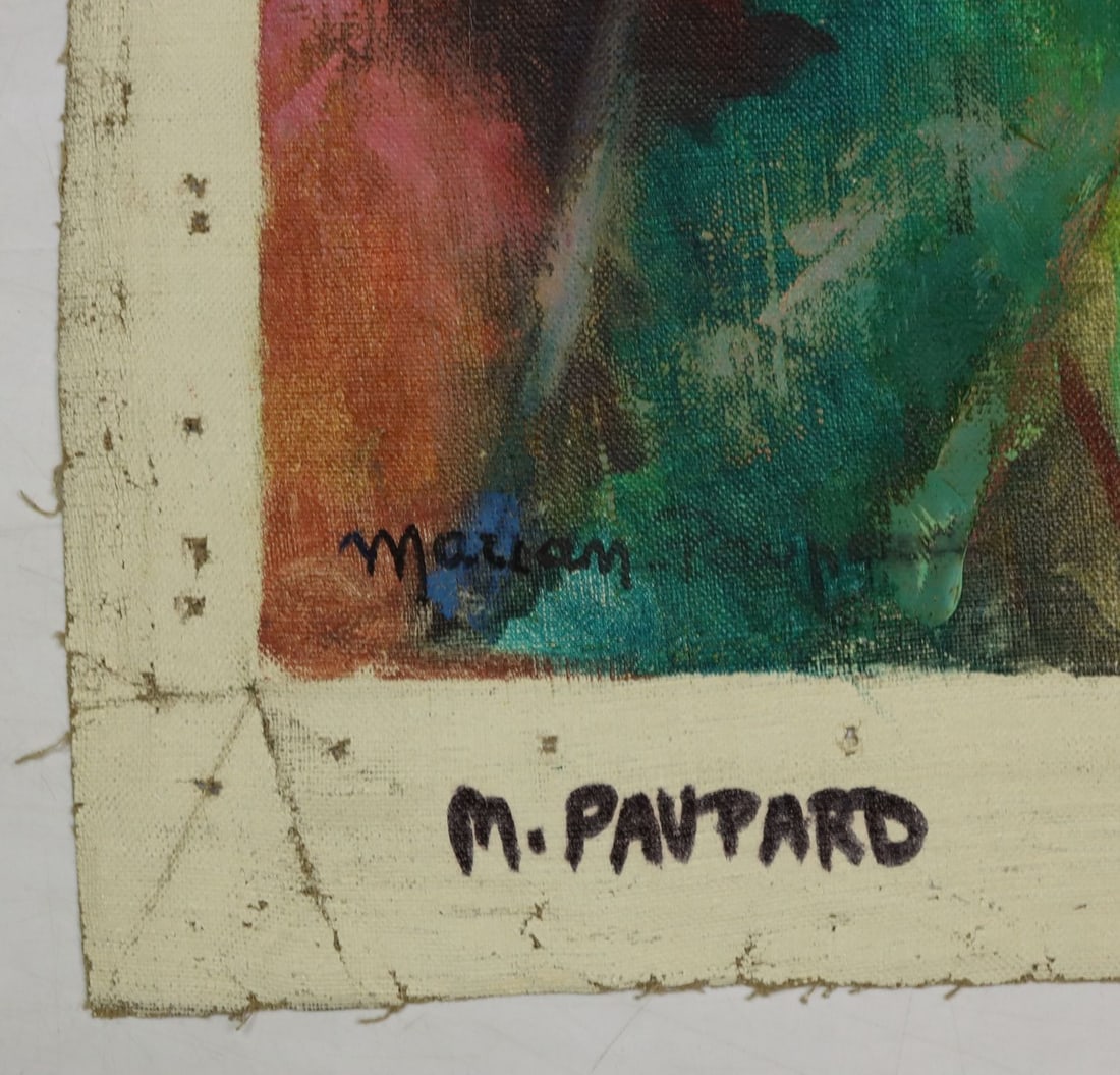 Marian Paupard (France,20C) oil painting - 10