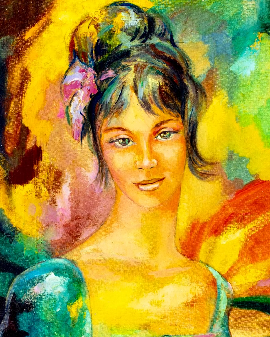 Marian Paupard (France,20C) oil painting - 5