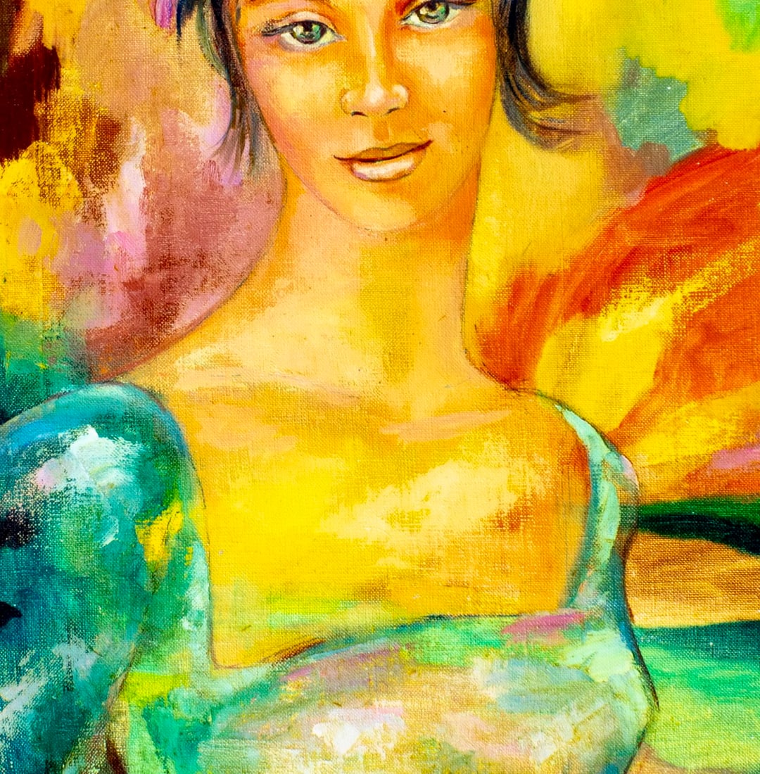 Marian Paupard (France,20C) oil painting - 6