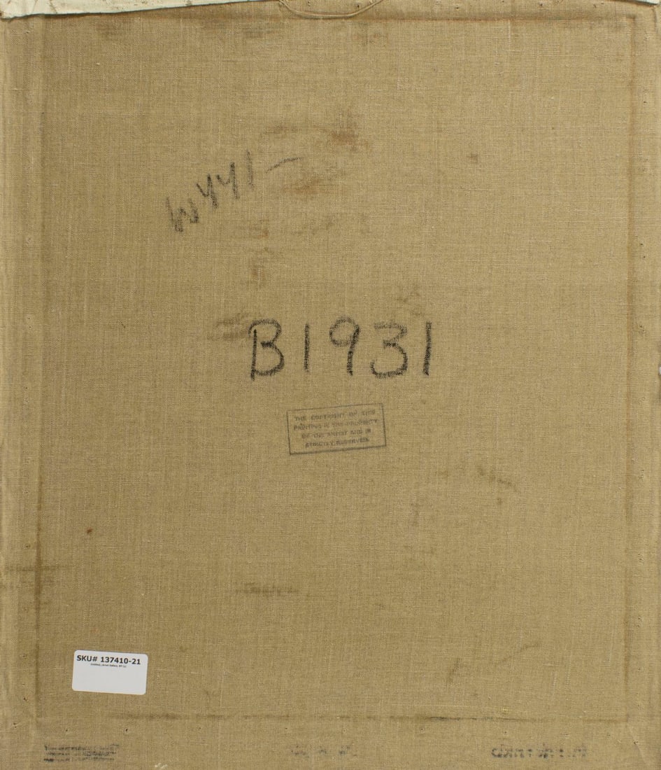 Marian Paupard (France,20C) oil painting - 9