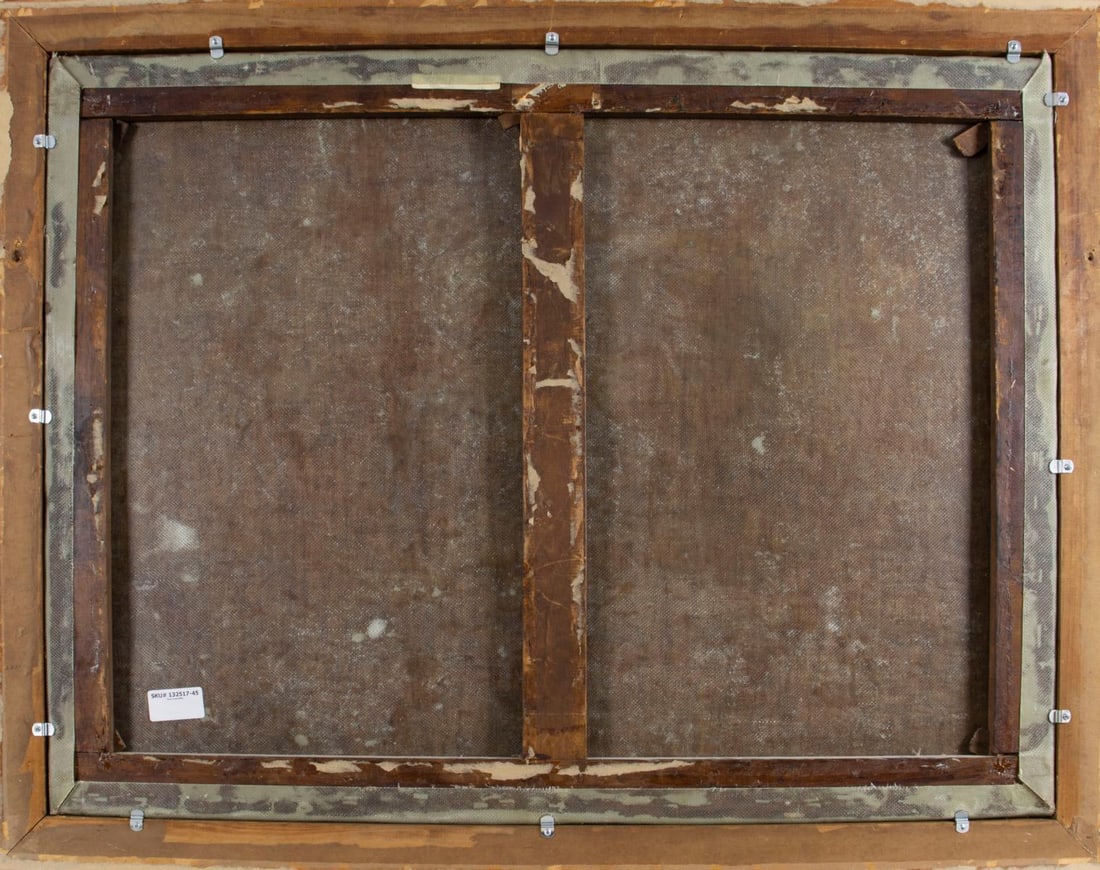 Edward Hayden (NY,MA,OH,1858-1922) oil painting antique - 9