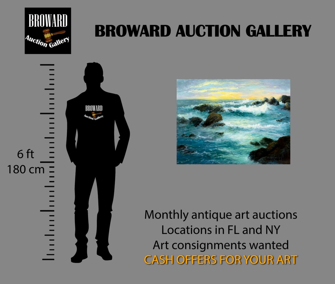 Grace Schlesier (CA,NY,1940-?) oil painting - 2