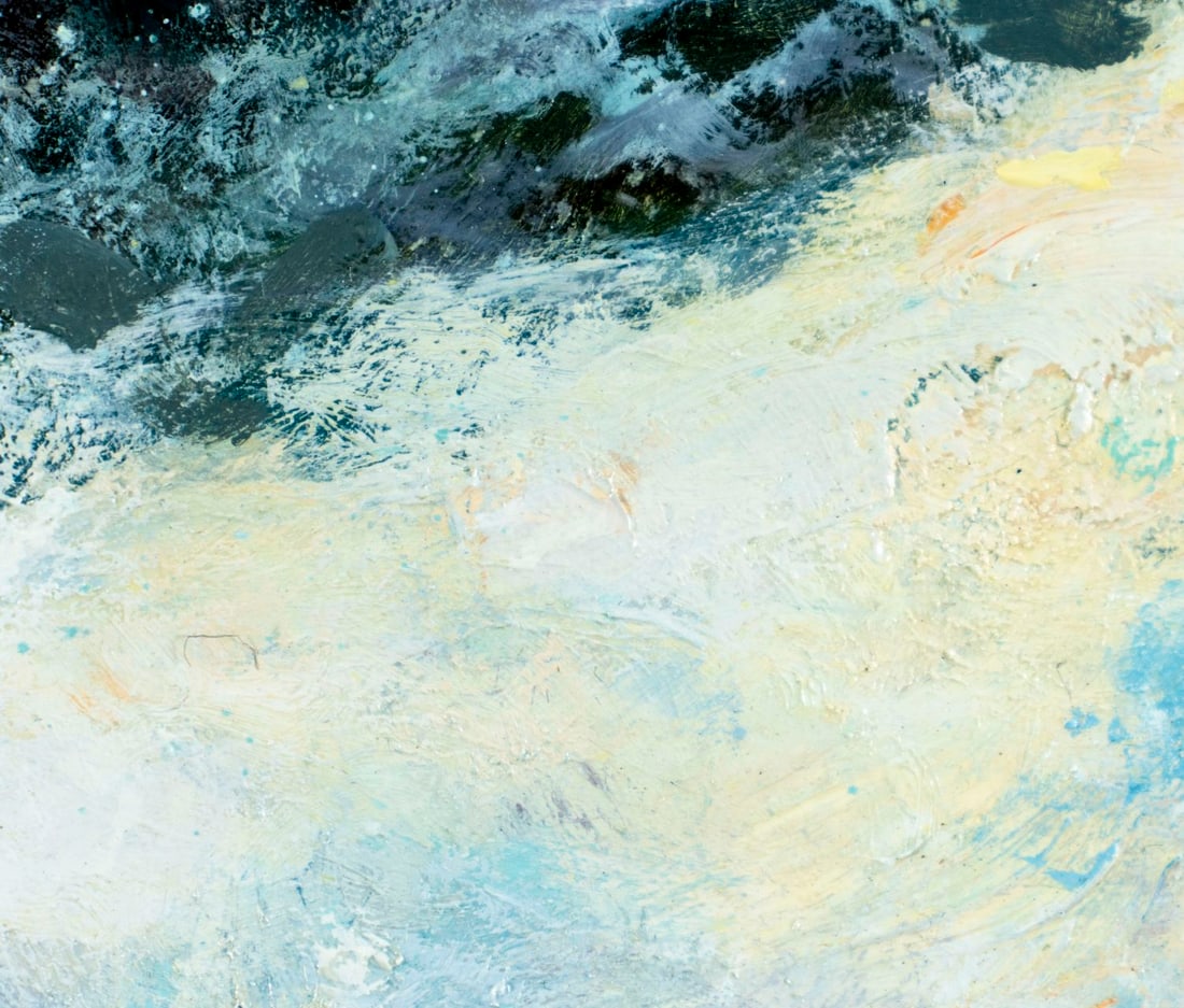 Grace Schlesier (CA,NY,1940-?) oil painting - 8