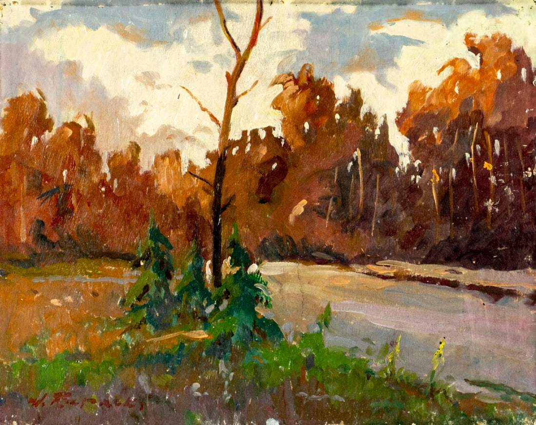 V N Korolkov (Ukraine,20C) oil painting (1 of 14)