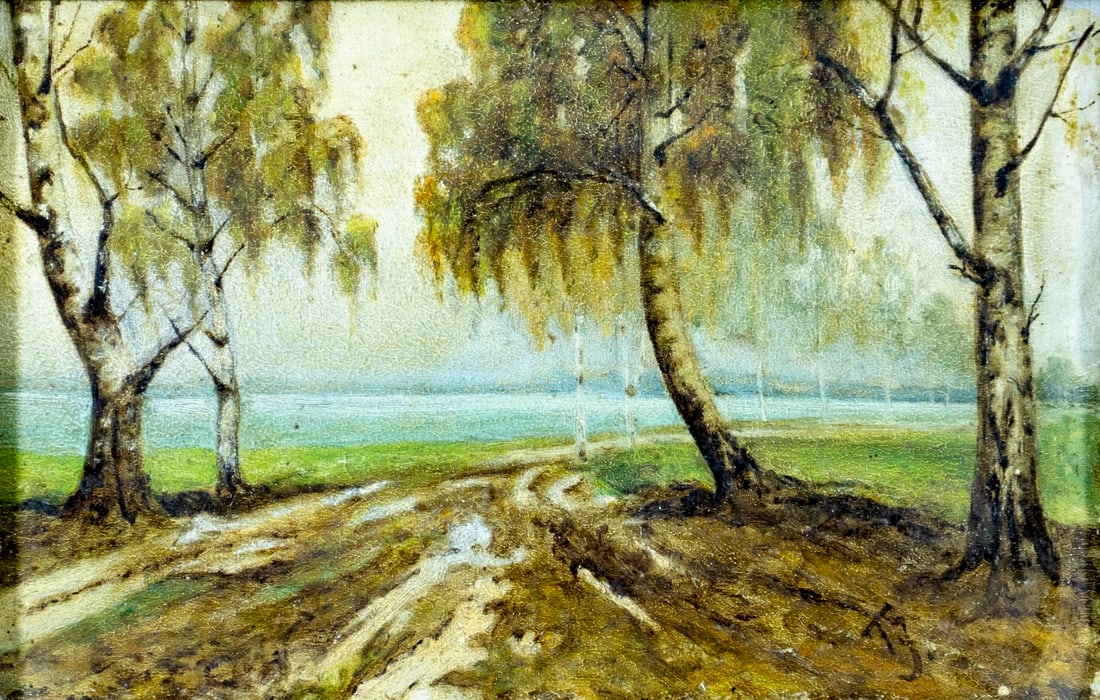 Z V Teplov (Ukraine,20C) oil painting (1 of 14)