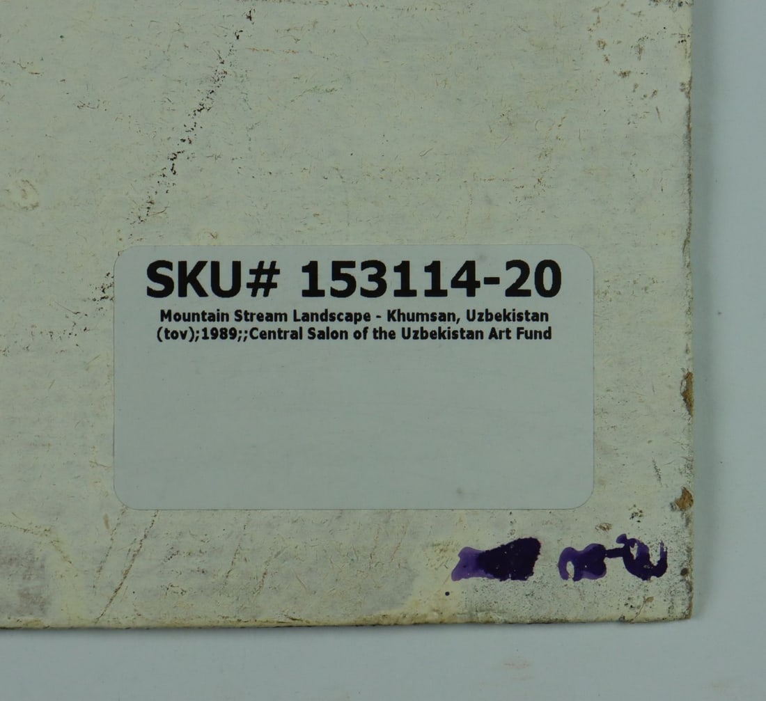 N Shurygin (Uzbekistan,20C) oil painting - 11