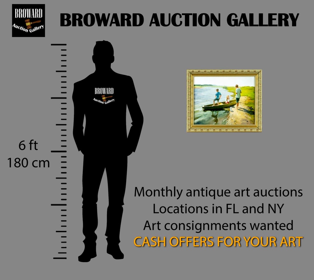 Piotr Gribov (Russia,20/21C) oil painting - 2