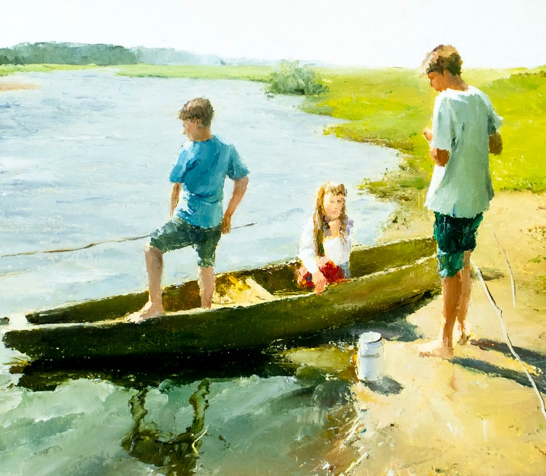 Piotr Gribov (Russia,20/21C) oil painting - 5