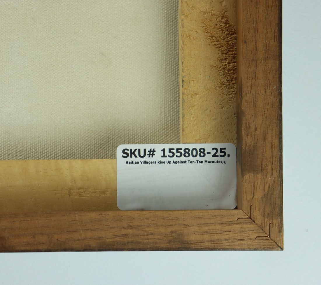 Hyppolite Felizor (Haiti,20C) oil painting - 11