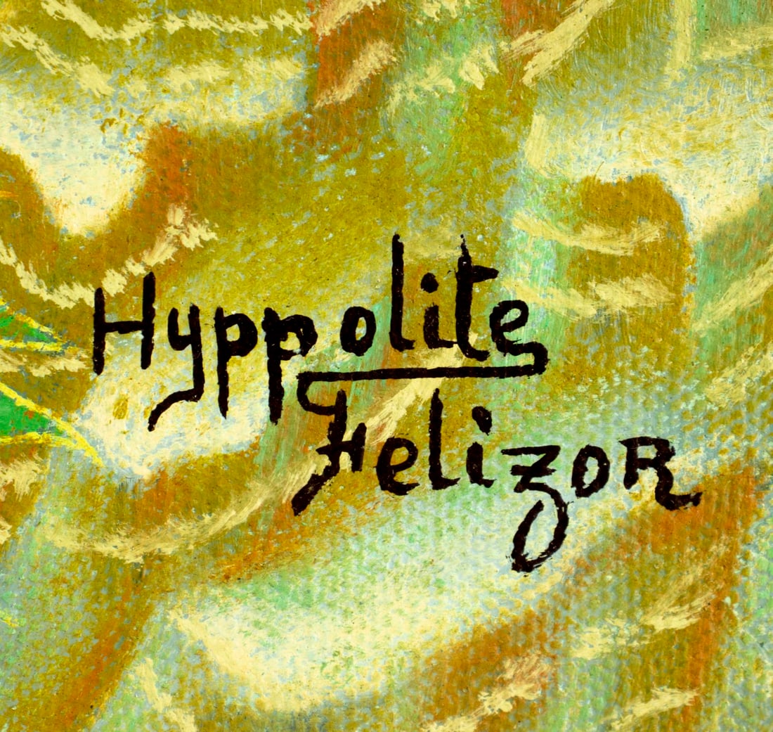 Hyppolite Felizor (Haiti,20C) oil painting - 4