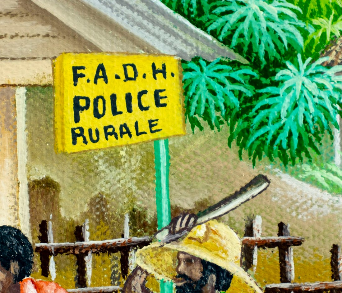 Hyppolite Felizor (Haiti,20C) oil painting - 8