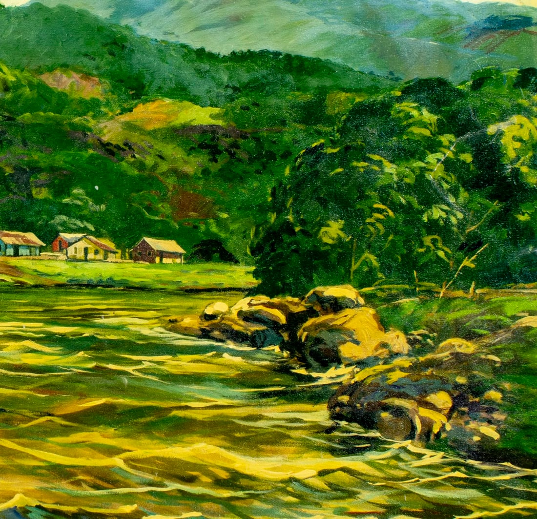 Rens Oviedo (Colombia,20C) oil painting - 7