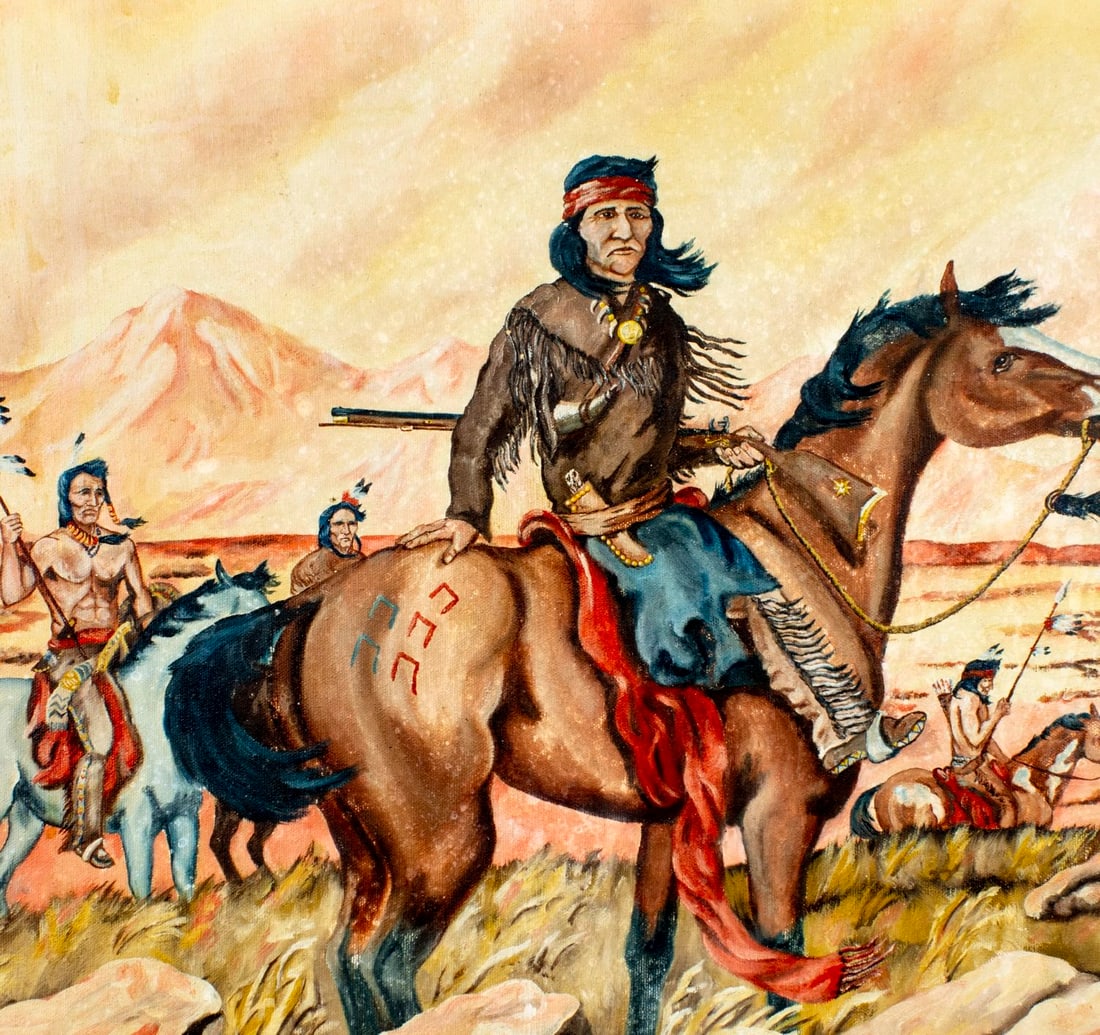 P Miller (US,20C) oil painting - 5