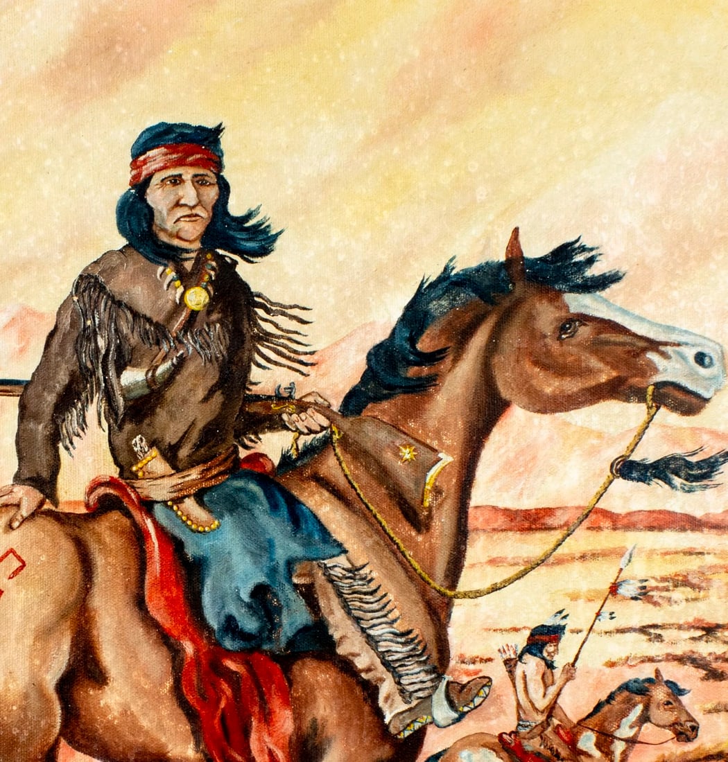 P Miller (US,20C) oil painting - 7