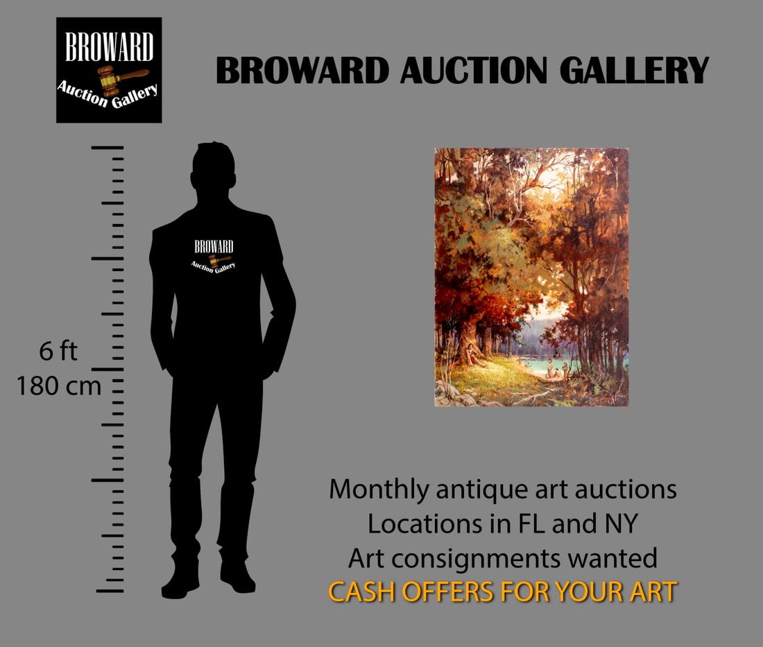 Jack Jordan (CA,MO,1928-2018) oil painting - 2