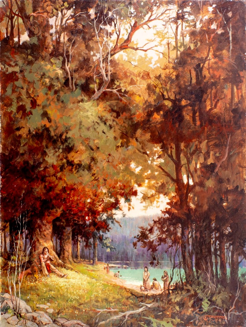 Jack Jordan (CA,MO,1928-2018) oil painting - 3